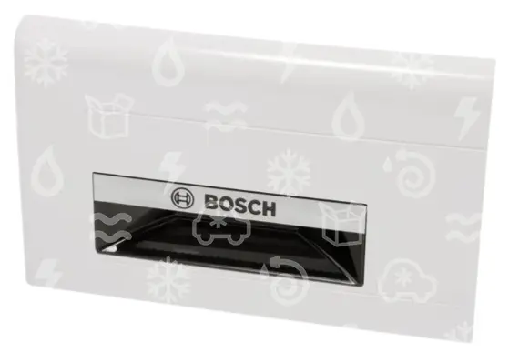 čelo násypky prášku pračky BOSCH / SIEMENS